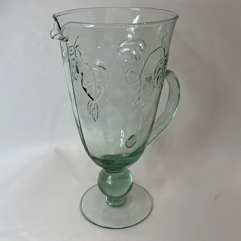 Recycled Glass vintage floral